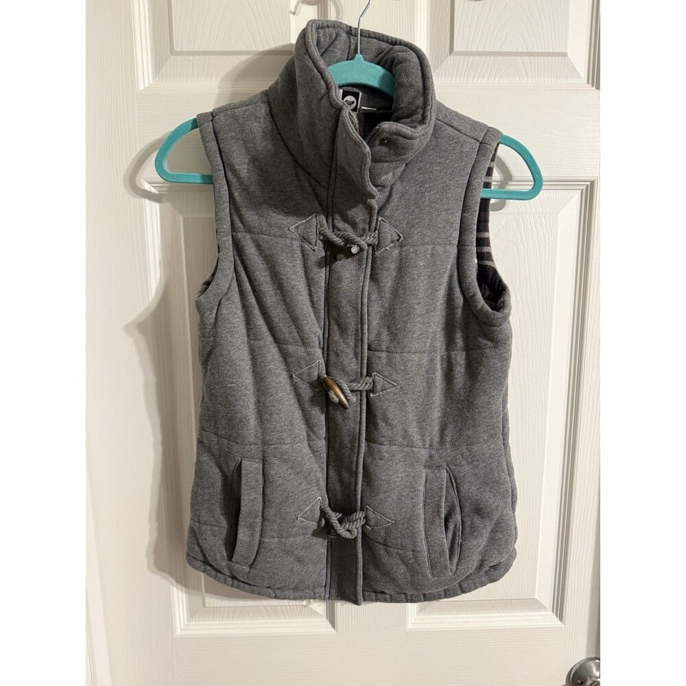 Grey Roxy quilted Vest